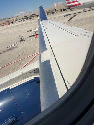 Got the seat just in front of the wing 7D window seat