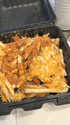 Chili Fries with Cheese