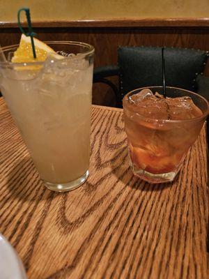 Old fashion and whiskey sour