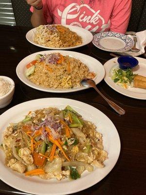 Pad Thai  Thai fried rice  Pad Woon Sen