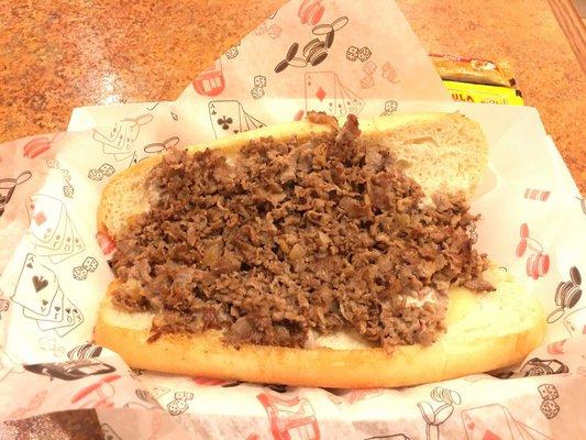 Legit cheesesteak bread needs to be softer