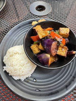 Spicy eggplant