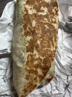 Toasted shawarma wrap