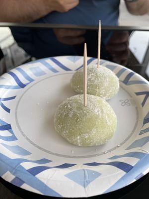 Mochi for dessert!