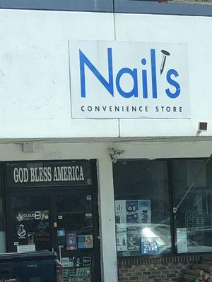 Located inside Nail's Convenience Store