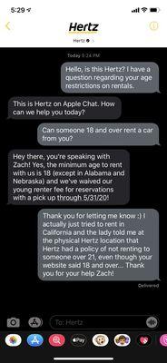 Hertz Car Rental - Redding - Market Street HLE