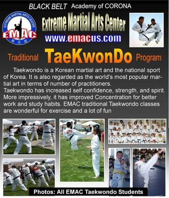 EMAC Traditional Taekwondo Program