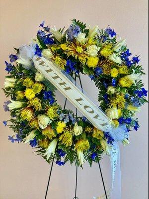 Funeral wreath