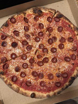 Pepperoni pizza