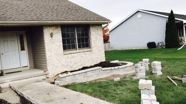 Late fall project in Sandwich, Il