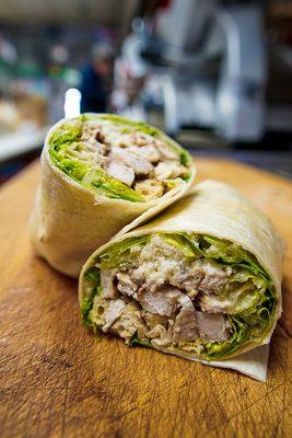 7w. Chicken Caser Wrap