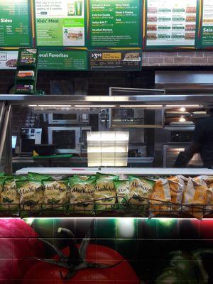 Lunch at subway off 119.