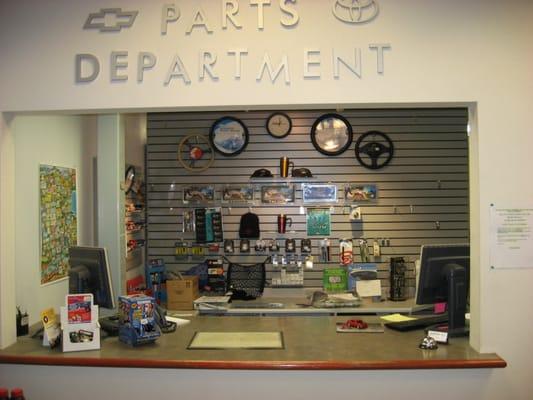 Parts Department