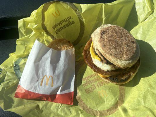 Sausage & Egg McMuffin