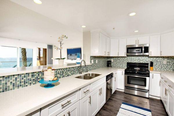 Remodeled kitchens in all of condos!