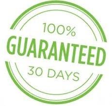 Yes, we offer a 30-day guaranteed!