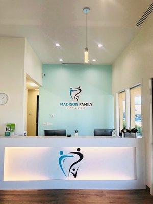 Madison Family Dental Group - Reception Area