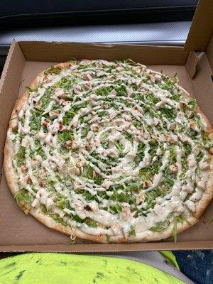 Chicken Caesar Pizza