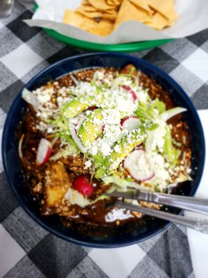 Chicken enchilada mole