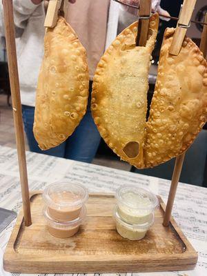 Chicken queso empanadas. So yummy