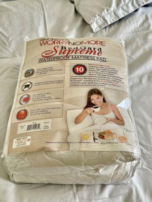 FREE MATTRESS PROTECTOR with 10 year stain / rip protection plan for $189.