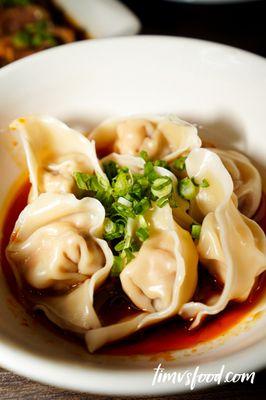 Spicy Pork & Shrimp Wontons