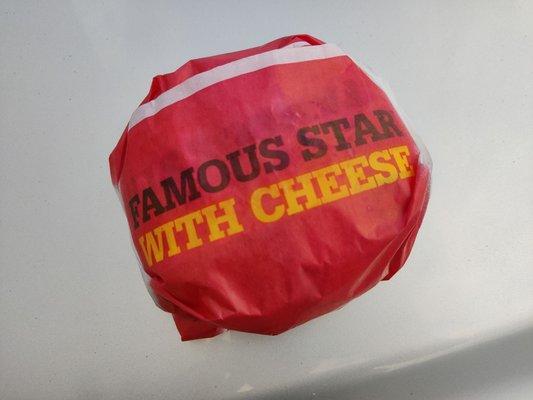 #1: Famous Star with cheese (cheeseburger)