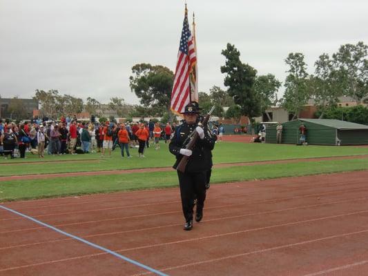 Police honor guard