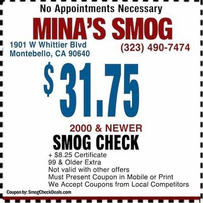 Discount Smog Check