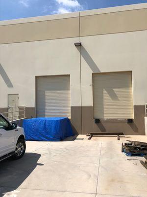 commercial garage door panel replacement