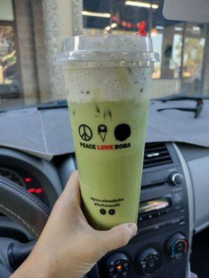 Black sesame matcha