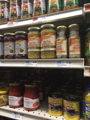 Love the pickle & olive aisle