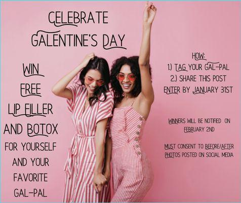 WIN Lip Filler and Botox! Entry deadline 1/31/20