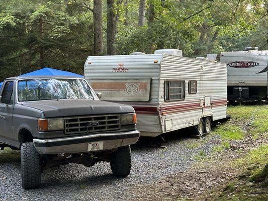 Old camper even though their rules say 15 years or you younger, their campground rules are BS. Only enforce when they want to