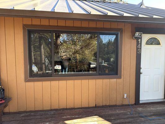 New Anderson windows installed by Bear City Glass Company