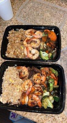 New York Steak and Shrimp Combo