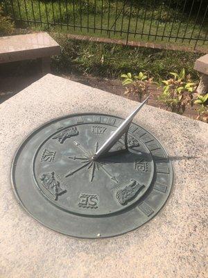 The sundial