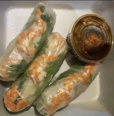 A1. Three (3) Spring Roll