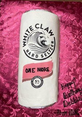 White claw cake