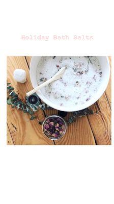 Handmade - Organic Bath Salts + Body Scrubs. Clean Beauty from our Wellness Boutique.