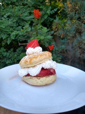 CUL 160 Assignment: Strawberry shortcake biscuit