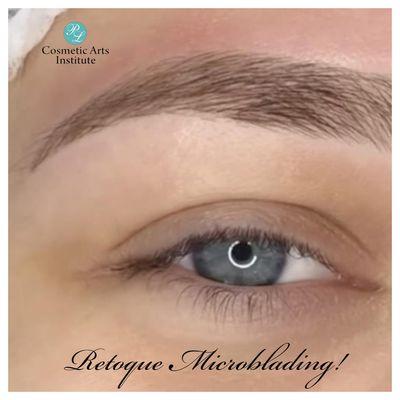 Re-toque con Microblading