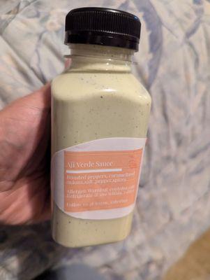 Aji Verde sauce