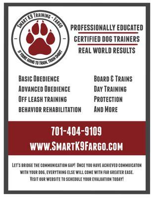 www.SmartK9Fargo.com