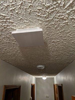 Access Point and Smoke and Carbon Monoxide Detector Install