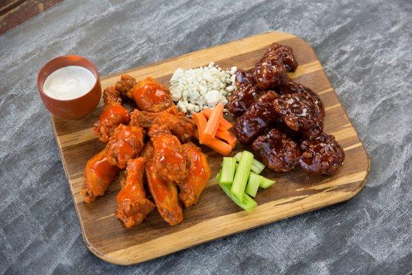 Bone-in and Boneless Chicken Wings