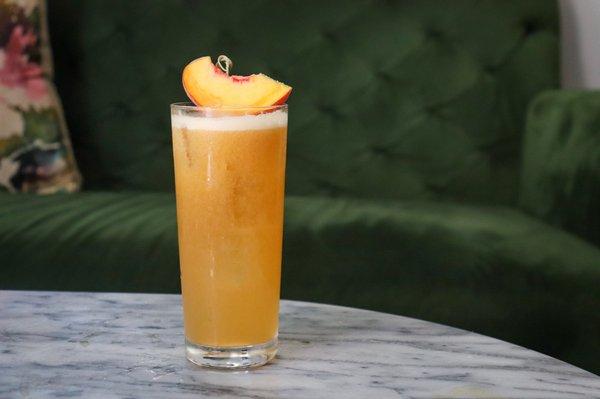 Fresh, summer cocktails like the caramelized peach and rye Gold Digger.