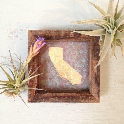 Golden California by in house Alyse Lattanzio Jewelry|Metal Art