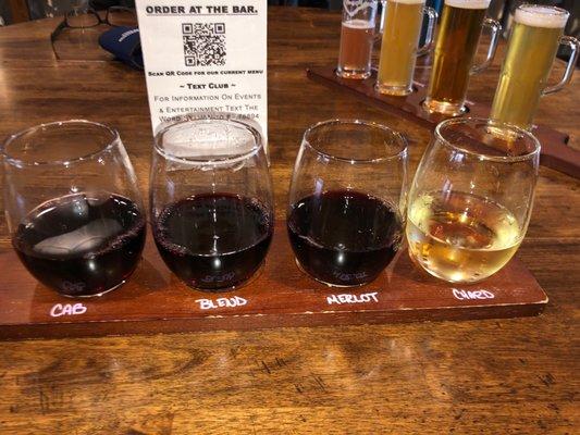 Wine flight