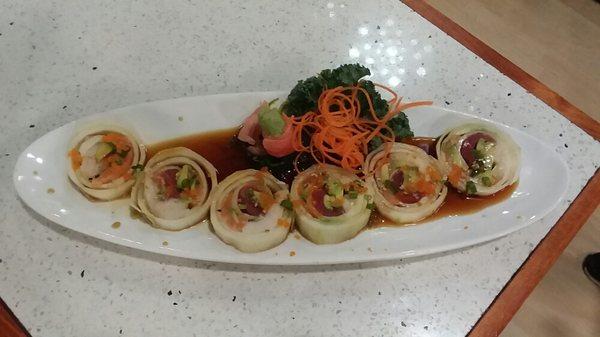 Ft. Meyers roll from our sushi menu.